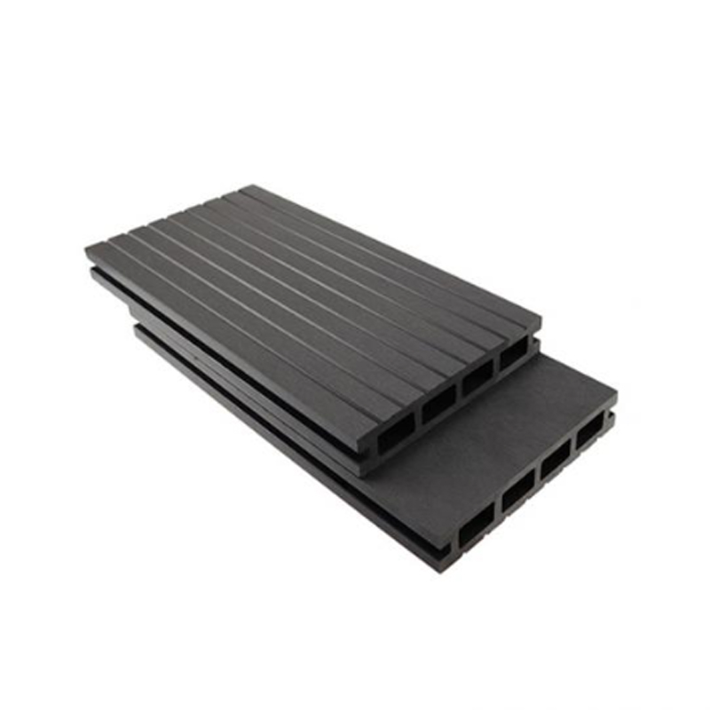 SRL-DEK 140 * 25 مم مقاوم للماء WPC المعاد تدويره للتزيين المجوف للاستخدام الخارجي